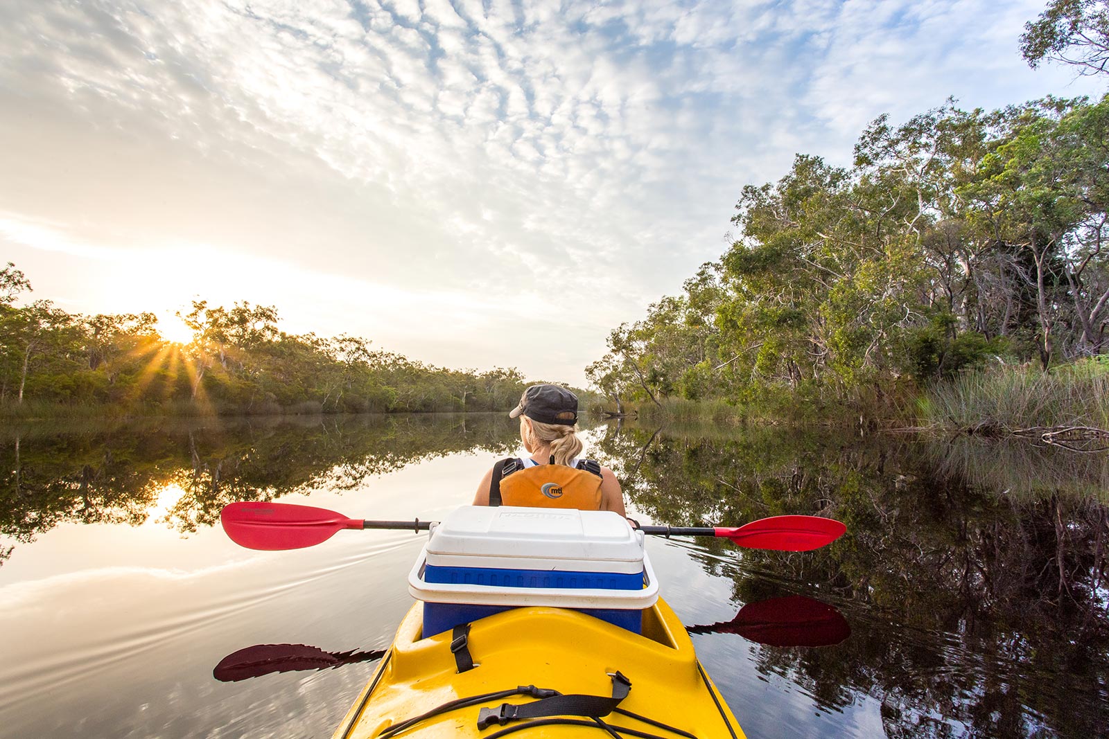 kayaking